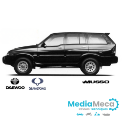 Technical review and workshop manual for ssangyong and daewoo musso
