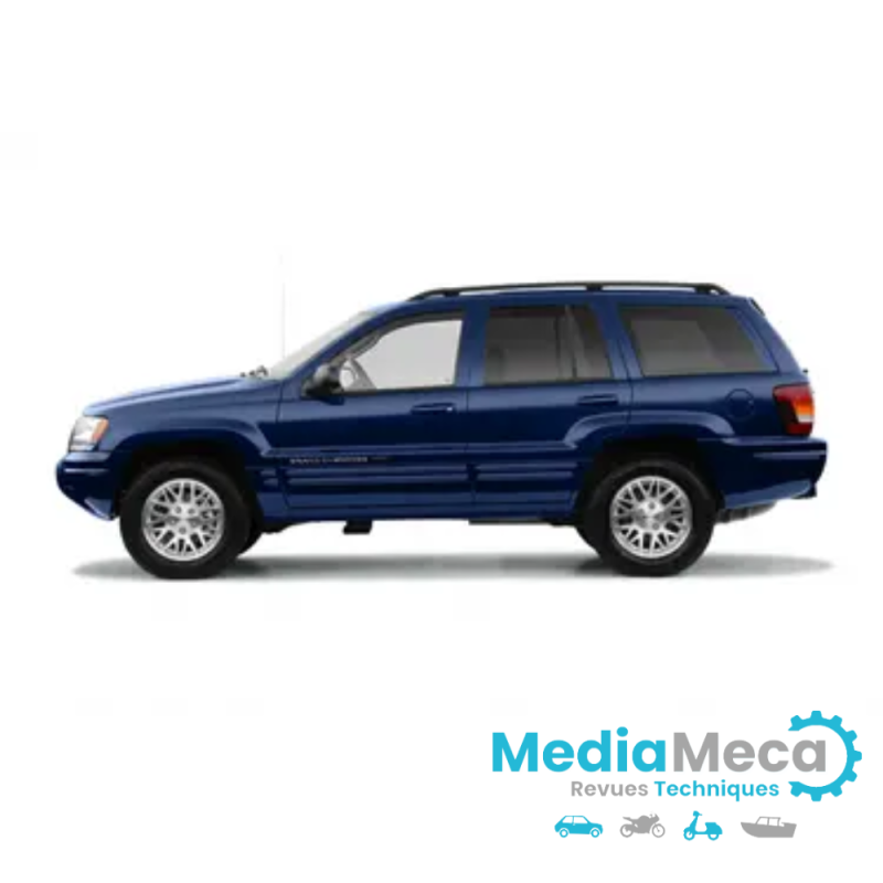 Handleiding reserveonderdelen Jeep Grand Cherokee wj 2001
