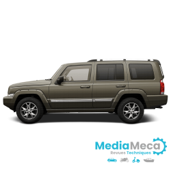Handleiding reserveonderdelen Jeep Commander xk 2007