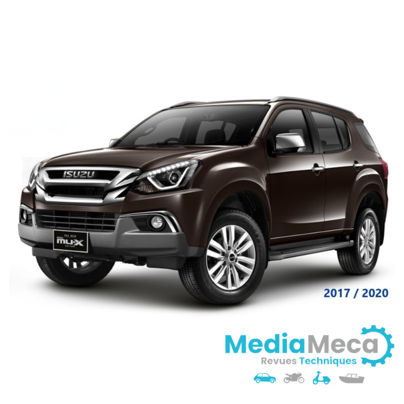 isuzu mu-x revue technique 2017 à 2020 à télécharger