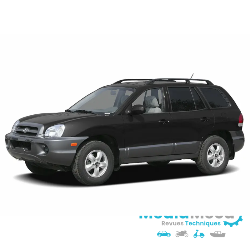 Technische beoordeling en werkplaatshandboek voor Hyundai Santa Fe 2006