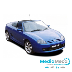 Werkplaatshandboek en technisch overzicht voor MG-TF cabriolet