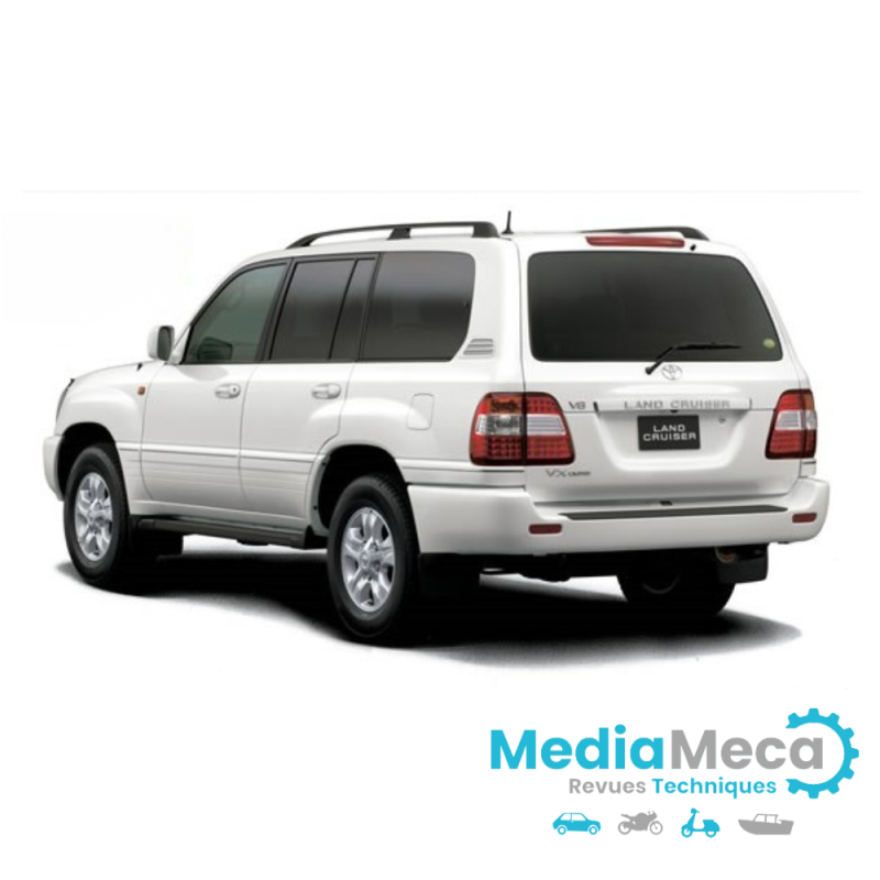 Revue technique et manuel d'atelier pour Toyota Land Cruiser hdj 100