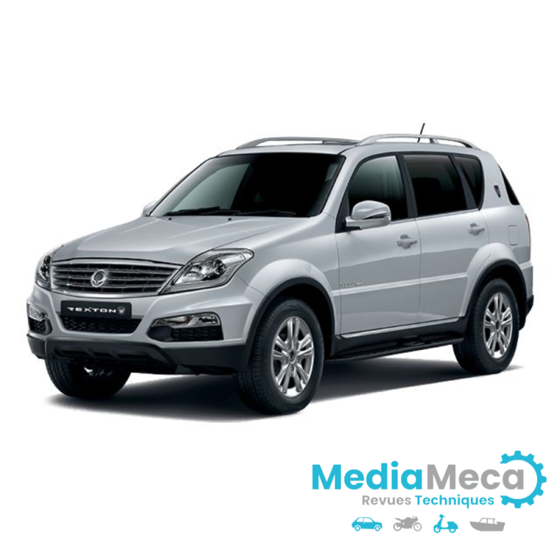 Revue technique et manuel d'atelier pour ssangyong rexton tdi