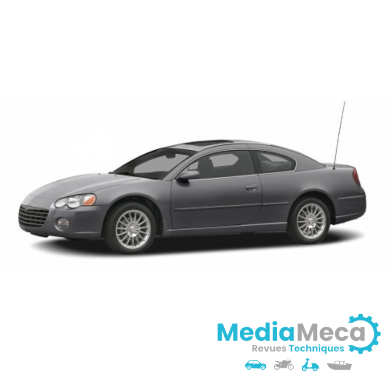 Manuel d'atelier et revue technique pour Chrysler sebring et stratus 2004 type jr