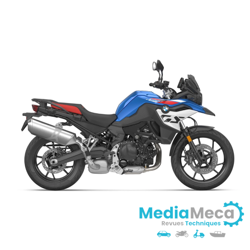 Technisch overzicht en werkplaatshandboek voor BMW F800 gs