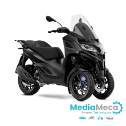 Workshop manual and technical review for Piaggio mp3 125
