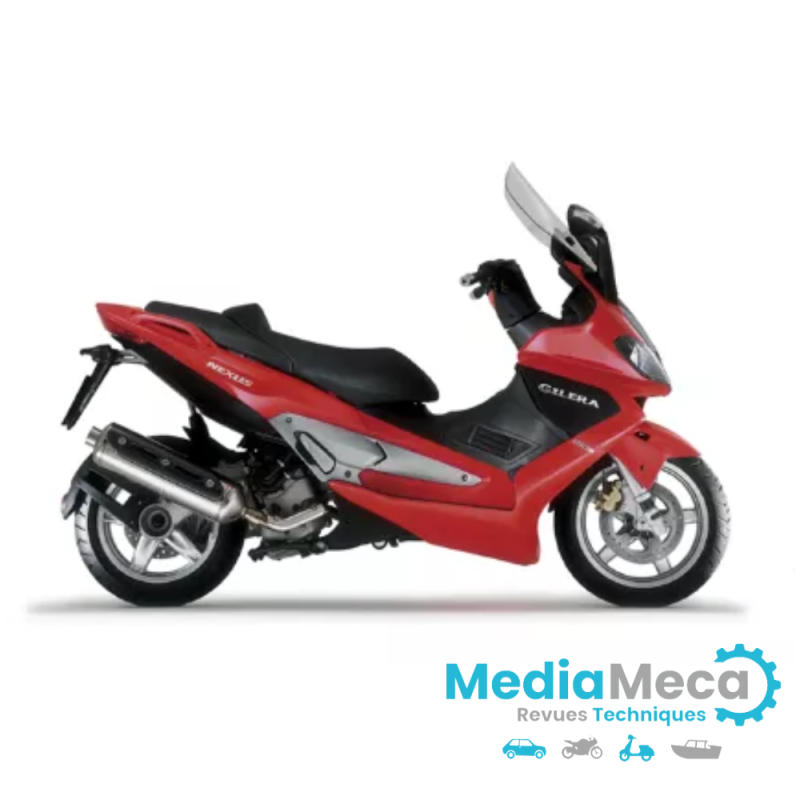 Manuel d'atelier et revue technique pour scooter gilera nexus 500
