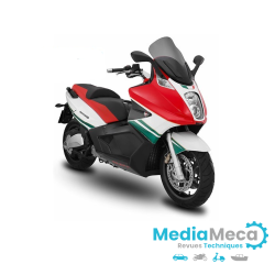 Technische Übersicht und Werkstatthandbuch für den Gilera GP 800 ie Roller