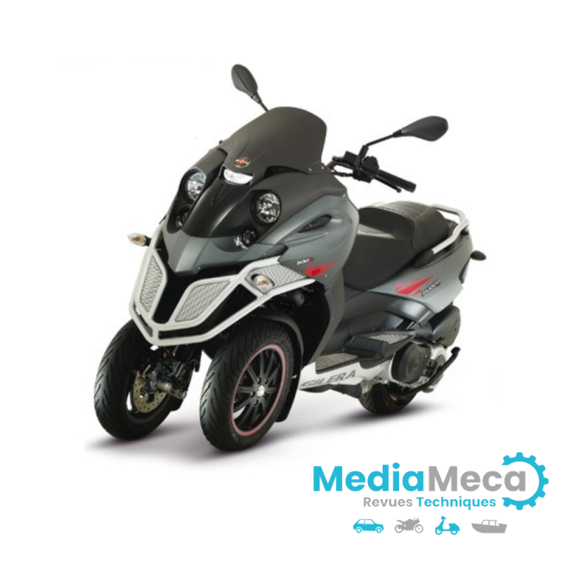 Manuel d'atelier et revue technique pour scooter gilera fuoco 500ie 2013