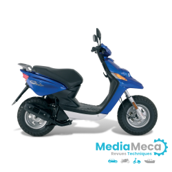 Workshop manual and technical review for mbk booster next generation scooter