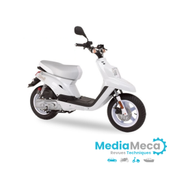 Workshop manual and technical review for scooter mbk booster naked