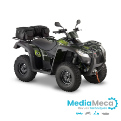 Workshop manual and technical review for quad kymco mxu 500