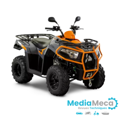 Manuale officina e revisione tecnica per quad kymco mxu 300
