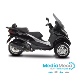 Manuale officina e revisione tecnica per Piaggio mp3 500 ie rl sport business