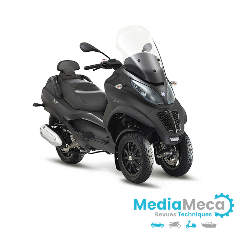 Manuel d'atelier et revue technique pour Piaggio mp3 300ie LT