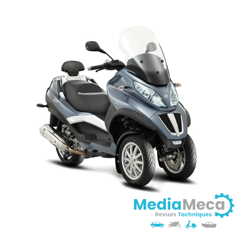Werkplaatshandboek en technisch overzicht voor Piaggio mp3 LT 500 ie rl sport business
