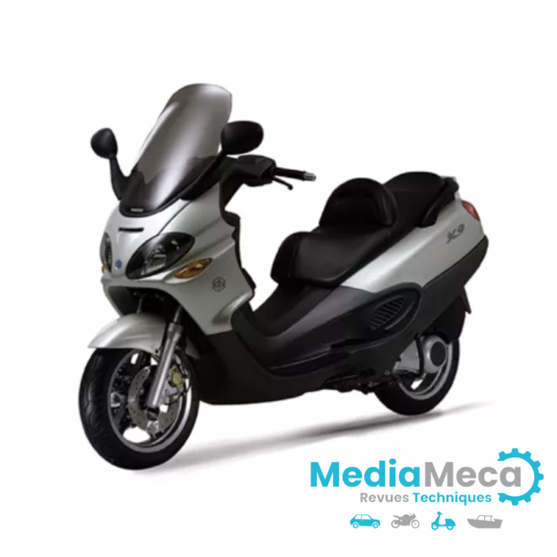 Manuel d'atelier et revue technique pour Piaggio x9 evolution 125
