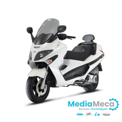 piaggio xevo 250ie revue technique