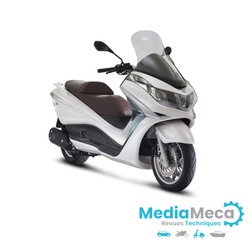 piaggio xevo 400 ie revue technique