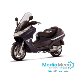 Manuale officina e revisione tecnica per Piaggio x8 125