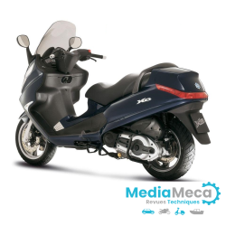 Manual de taller y revisión técnica del Piaggio x8 400 euro 3