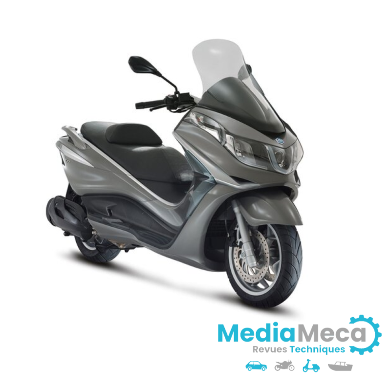 Technical review and workshop manual for Piaggio x10 350ie executive