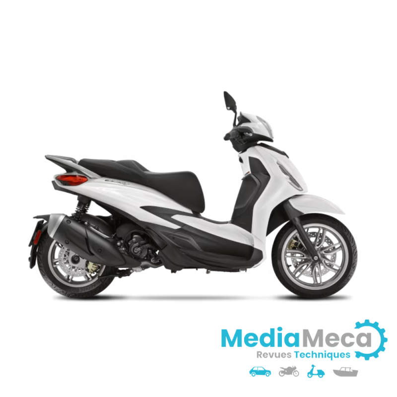 Werkplaatshandboek en technisch overzicht voor Piaggio beverly 250