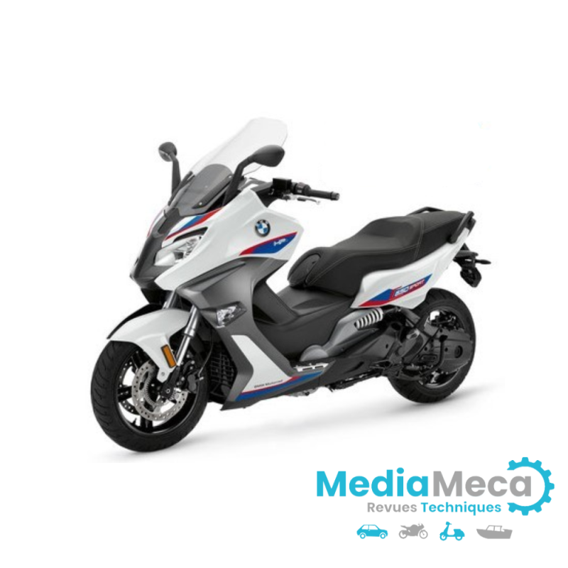 Technical review and workshop manual for bmw scooter c600 sport