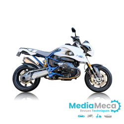 Manual de taller y reseña técnica bmw hp2 megamoto