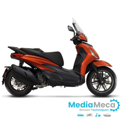 Werkplaatshandboek en technisch overzicht voor Piaggio beverly 500