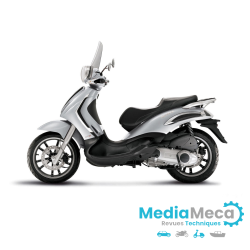 piaggio beverly 125 tourer revue technique