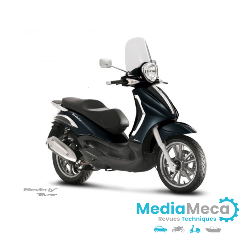 Werkplaatshandboek en technisch overzicht voor Piaggio beverly tourer 250ie