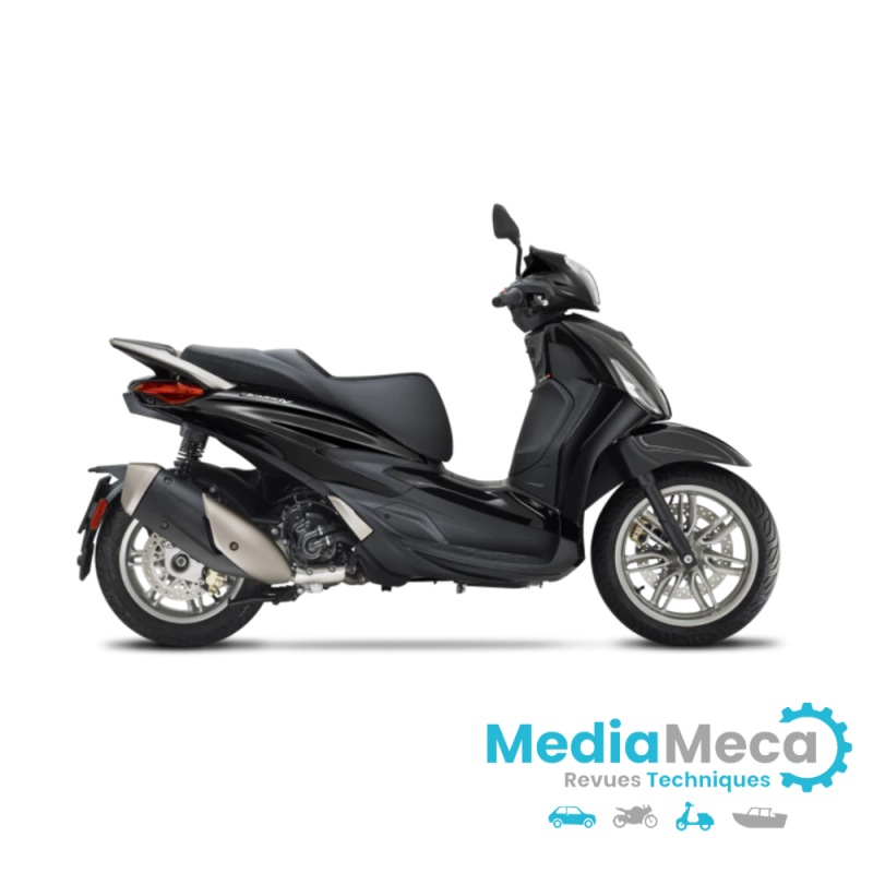 manuale d'officina e revisione tecnica per piaggio beverly tourer 300ie