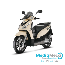 revisión técnica y manual de taller de Piaggio Carnaby 125