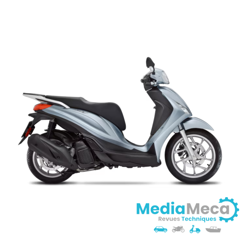 Workshop manual and technical review for Piaggio Carnaby 200