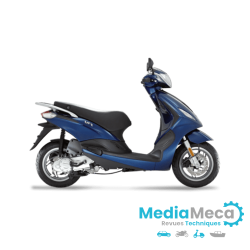 revisione tecnica e manuale officina per piaggio fly 125ie
