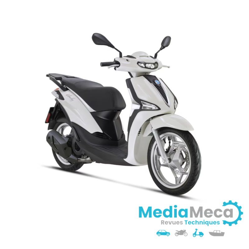 Manuel d'atelier et revue technique pour Piaggio liberty 150ie