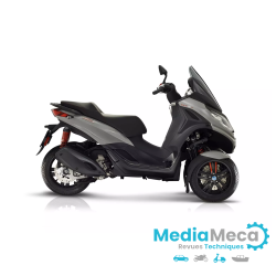 Technischer Testbericht und Werkstatthandbuch für Piaggio MP3 300 LT Hybrid