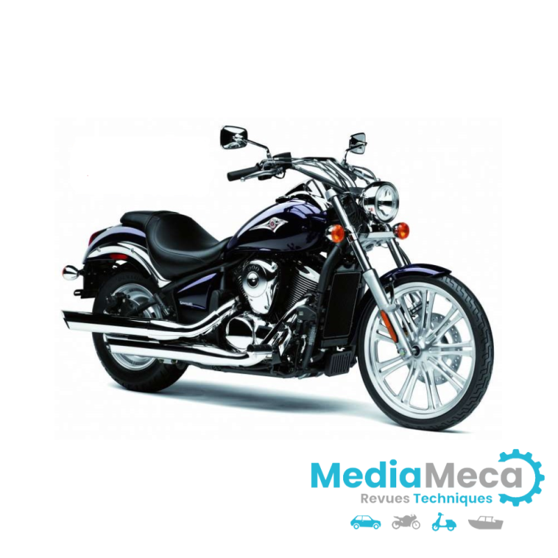 Manuale d'officina e revisione tecnica per kawasaki VN900 custom