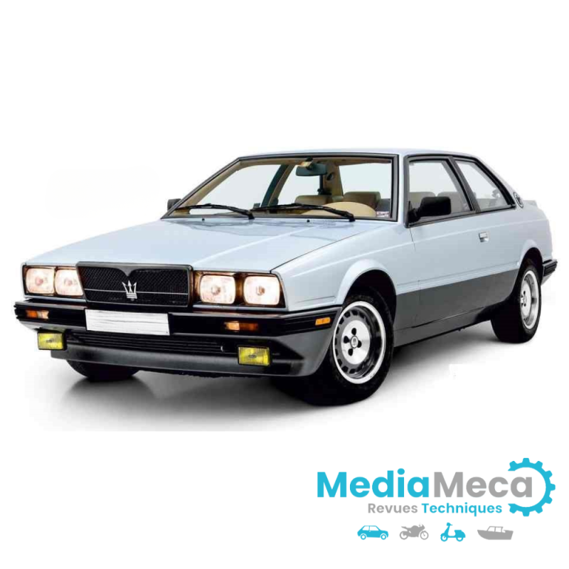 Revue technique et manuel d'atelier pour Maserati biturbo