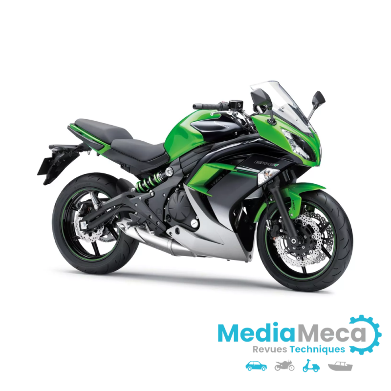 revue technique et manuel d'atelier pour kawasaki er-6f