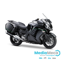 Werkstatthandbuch und technischer Testbericht für Kawasaki GTR 1400
