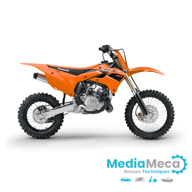 Manuel d'atelier et revue technique pour kawasaki KX 85