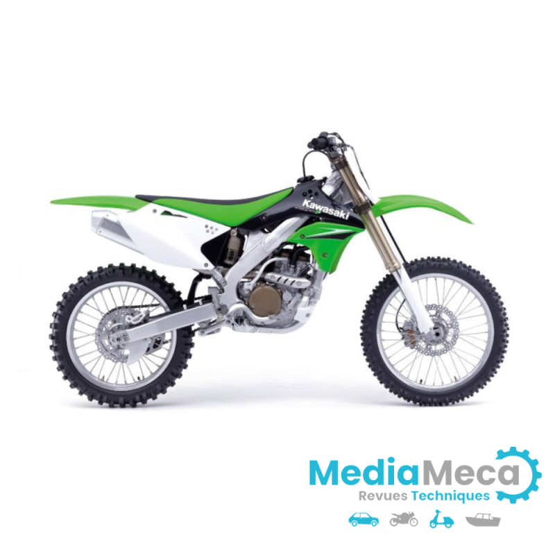 Manuel d'atelier et revue technique pour kawasaki KX 250F 2008