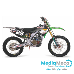 Werkplaatshandboek en technisch overzicht voor kawasaki KX 250F 2004