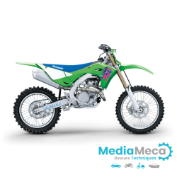 reseña técnica y manual de taller para kawasaki KX 450F 2008