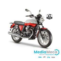 moto guzzi v7 stone spécial et racer revue technique