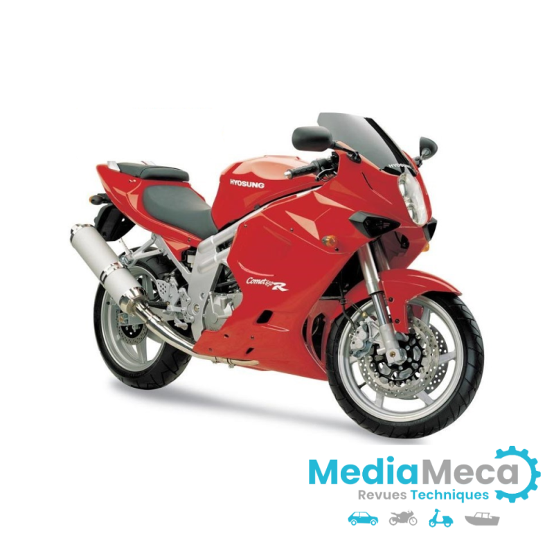 reseña técnica y manual de taller de hyosung comet 650