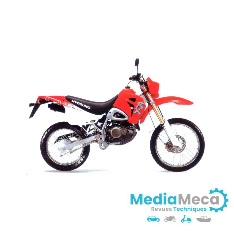 Revue technique et manuel d'atelier pour hyosung RX 125